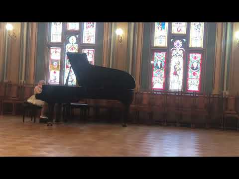 Karina Kostina 6yo Riga Piano Competition 2018