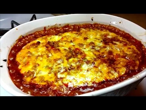 Easy Enchilada Casserole - Red Enchilada Sauce Recipe Video
