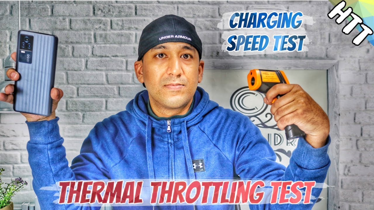 Vivo iQOO 7 Thermal Throttling & Charging Speed Test