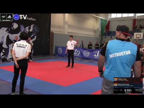 BM Tatami 22 - PF U16 W -50kg Jule Greul vs Finja Deichler