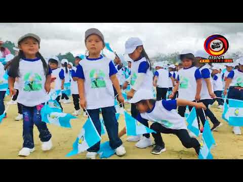 DESFILE CÍVICO EN CASERIO PLAN QUIGÜIQUE CONCEPCIÓN TUTUAPA SAN MARCOS. 2025.