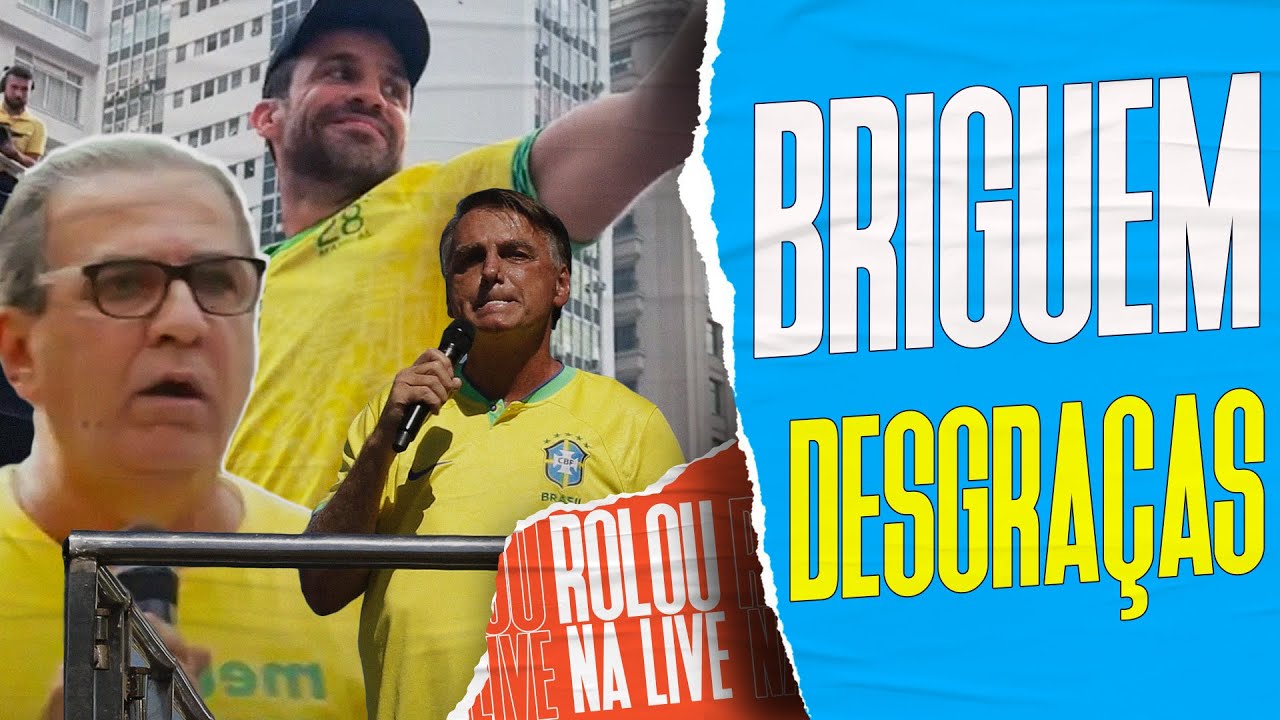 MALAFAIA E BOLSONARO ENTRAM EM GUERRA CONTRA MARÇAL APÓS FIASCO NA PAULISTA | Galãs Feios