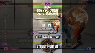 【SF6】テリー 弱ライジング活用フレーム詐欺連携！