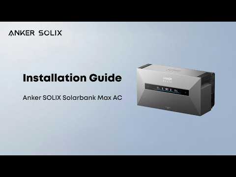 How to Install Anker SOLIX Solarbank Max AC