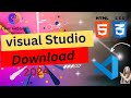 Visual Studio code download 2024  | ኮዲንግ ለጀማሪዎች | visual studio አወራረድ እና አጠቃቀም | HTML , CSS , JS