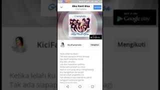 Download lagu Cherrybelle - Aku Pasti Bisa [Karaoke 《26Nov2021(1)》] ft @abangKARANTAN7UNGTV mp3