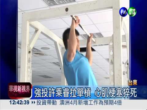 強投許乘睿拉單槓 心肌梗塞猝死