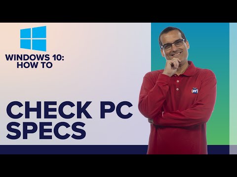 How to Check Computer Specs on Windows 10