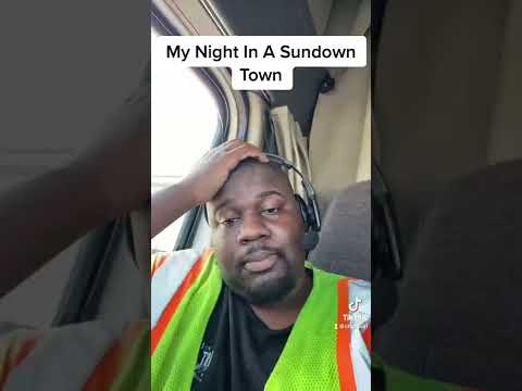 My night in a sundown town
