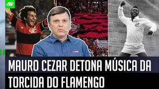 ‘Óbvio que é ridículo, uma canalhice sem…’; Mauro Cezar detona música da torcida do Flamengo