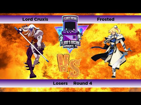 Flynn's Arcade 058 Losers Round 4 - Lord Cruxis (Venom) Vs Frosted (Ky) Guilty Gear Xrd Rev