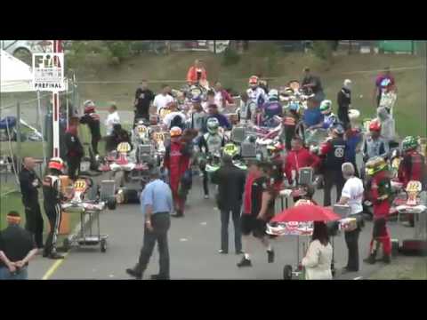 CIK FIA EUROPEAN CHAMPIONSHIP 2014 EVENT 4 ROUND 2 ACADEMY TROPHY - KZ FINAL HD