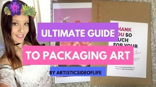 How To Package Art Prints for Sale