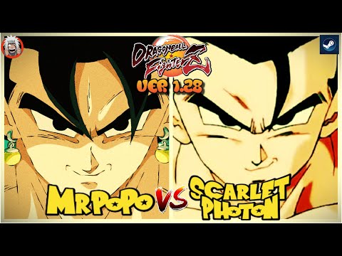 DBFZ Mr PoPo vs Scarlet Photon - Awesome fights!!!!! - Ver 1.28