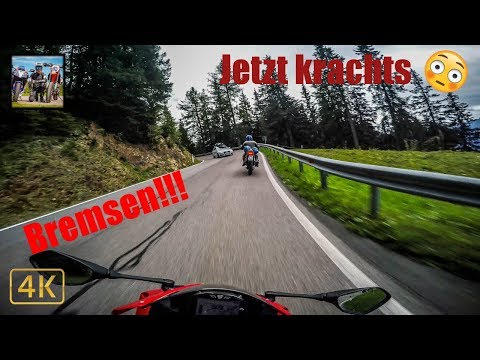Audi übersieht Kurve am Jaufenpass | GSX-R Alpentour 2017 | [7/17]