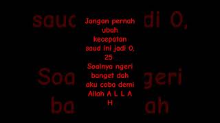 Download lagu jangan berani-beraninya ubah kecepatan sound ini jadi 0, 25 #music #fypシ #serem mp3