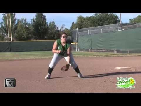 2017 Alicia Perez 1st Base and Outfield Softball Skills Video