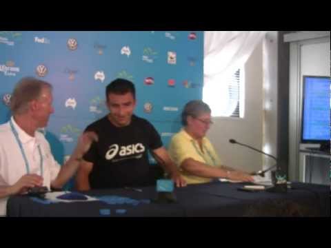 Marinko Matosevic Press Conference: Apia International Sydney 2013
