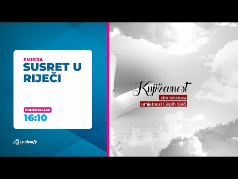 [NAJAVA] Susret u Riječi (ponedjeljkom u 16:10)