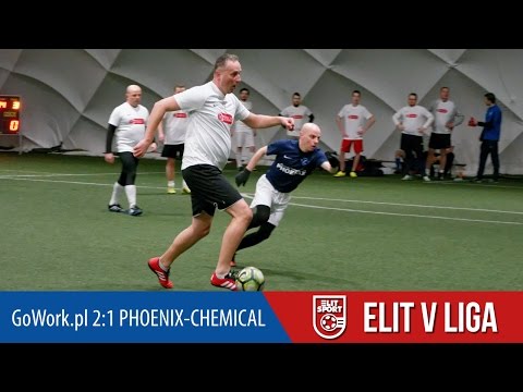 GoWork.pl 2:1 PHOENIX-CHEMICAL - ELIT V Liga ZIMA 2017