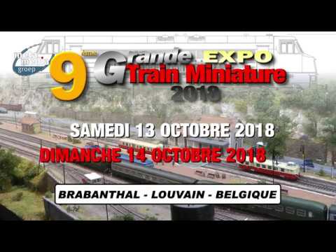 Train Miniature Expo 2018 - promo