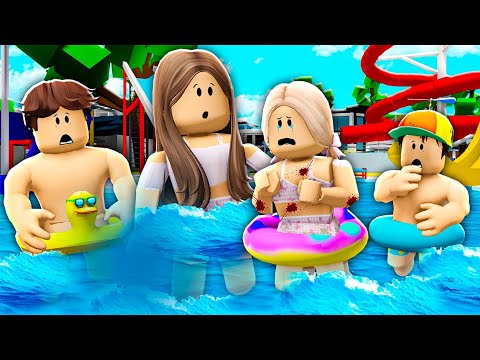 NELA MIAŁA POWAŻNY WYPADEK na BASENIE w BROOKHAVEN RP! 😟 (Historyjka Roblox)
