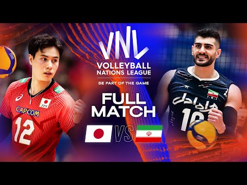 Japan vs. Iran - Full Match | Men's VNL 2023