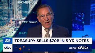 Treasury sells $70 billion in 5-year note