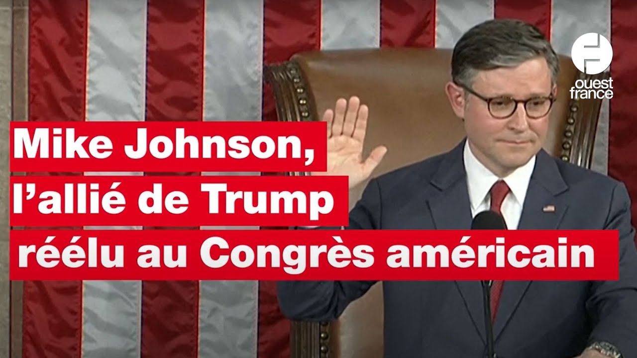 Mike Johnson, allié de Trump, réélu au perchoir du Congrès américain