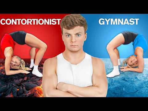 GYMNAST VS CONTORTIONIST (Who Is More Flexible?)