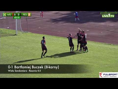 Wisła Sandomierz - Resovia 0-3 [BRAMKI, SKRÓT MECZU]
