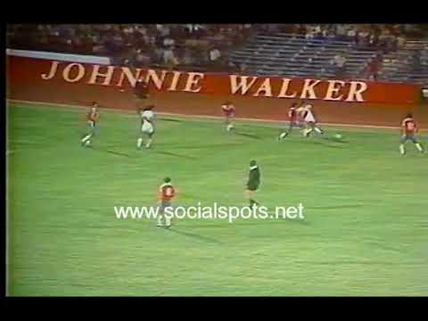 PERÚ (2) – (1) CHILE.  24 DE FEBRERO 1985.