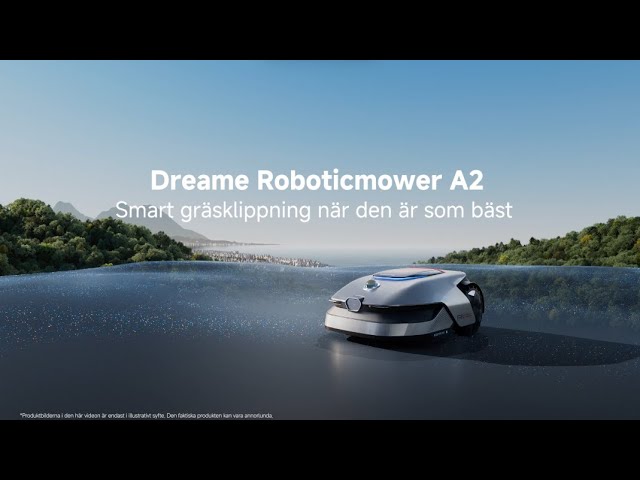 YouTube Video - Vi presenterar Dreame A2 | Robotgräsklippare