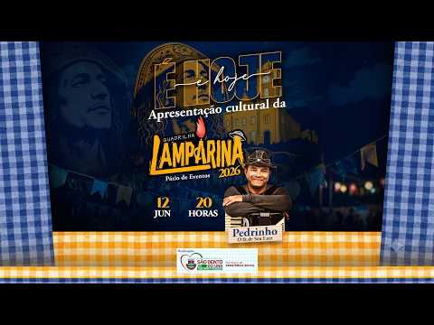 QUADRILHA LAMPARINA 2026 🔥 | APRESENTAÇÃO CULTURAL EM SÃO BENTO DO UNA 💃🕺