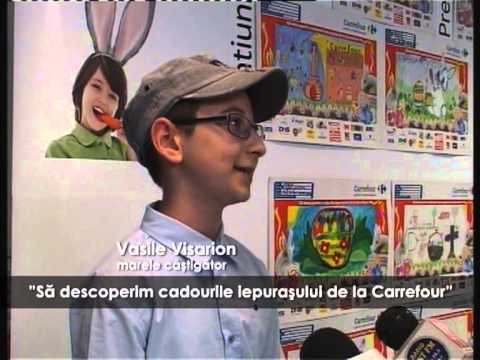 ”Să descoperim cadourile iepurașului de la Carrefour”