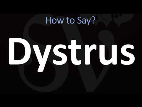 How to Pronounce Dystrus? (CORRECTLY)