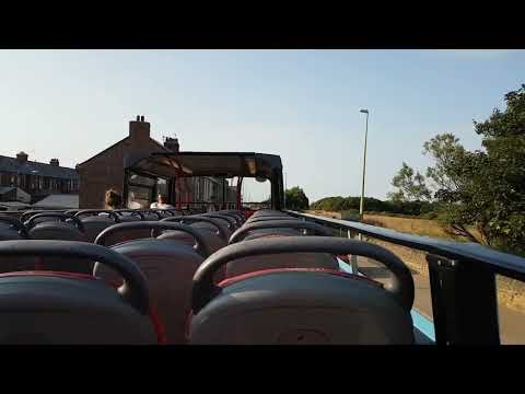 Top Deck: Route E2 | W645RND/17645 - Stagecoach North East: Dennis Trident/Alexander ALX400