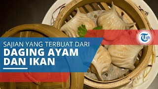 Dimsum, Sajian yang Terbuat dari Ayam dan Ikan, yang Biasa Disajikan dengan Saus