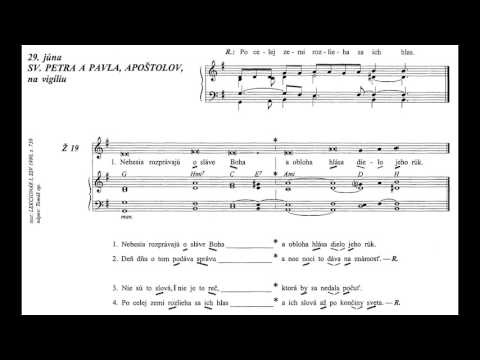 LS II, str.209 - Po celej zemi rozlieha sa ich hlas; Ž19