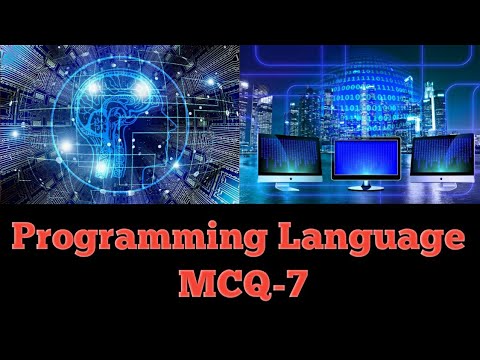 7 Programming Language MCQ 7