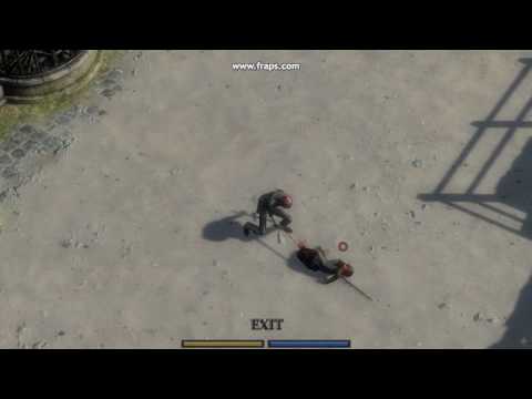 Exanima - Power Overhead Crouch technique