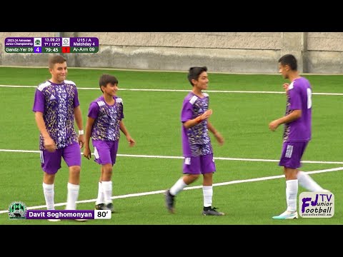 Gandzasar-Yerevan 09 (4-1) Ararat-Armenia 09 (13.09.23) 2023-24 AJC U15/A, Matchday 4