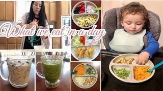 WHAT WE EAT IN A DAY | MOMMY & TODDLER | EASY MEAL IDEAS