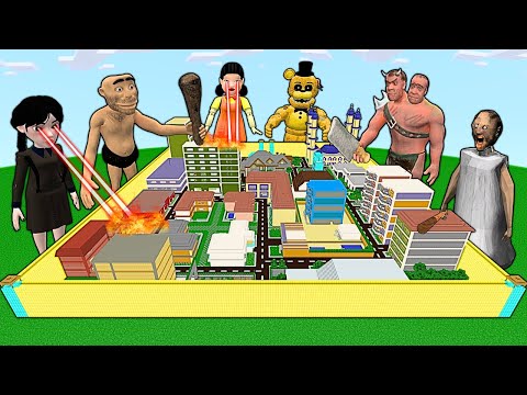 ESKİ DÜŞMANLARIMIZ ŞEHRE GELDİ! 😱 - Minecraft