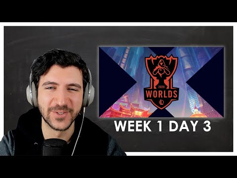 Worlds 2020 Groups Day 3 Summary - YamatoCannon Talks League of Legends #worlds #lol