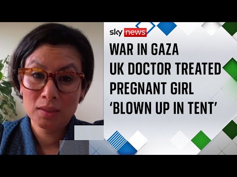 British doctor describes horrific scenes she witnessed in Gaza