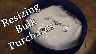 Resizing Bulk Purchases
