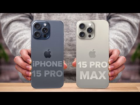 iPhone 15 Pro Vs iPhone 15 Pro Max