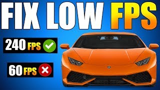 HOW TO FIX FPS & Boost Low Frame Rate in Forza Horizon 4 on PC