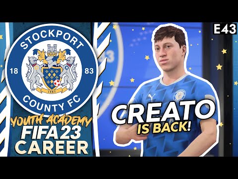 STAR PLAYER IS RE-SIGNED! | FIFA 23 YOUTH ACADEMY CAREER MODE | STOCKPORT (EP 43)